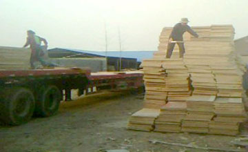 四川省托板用户发货现场